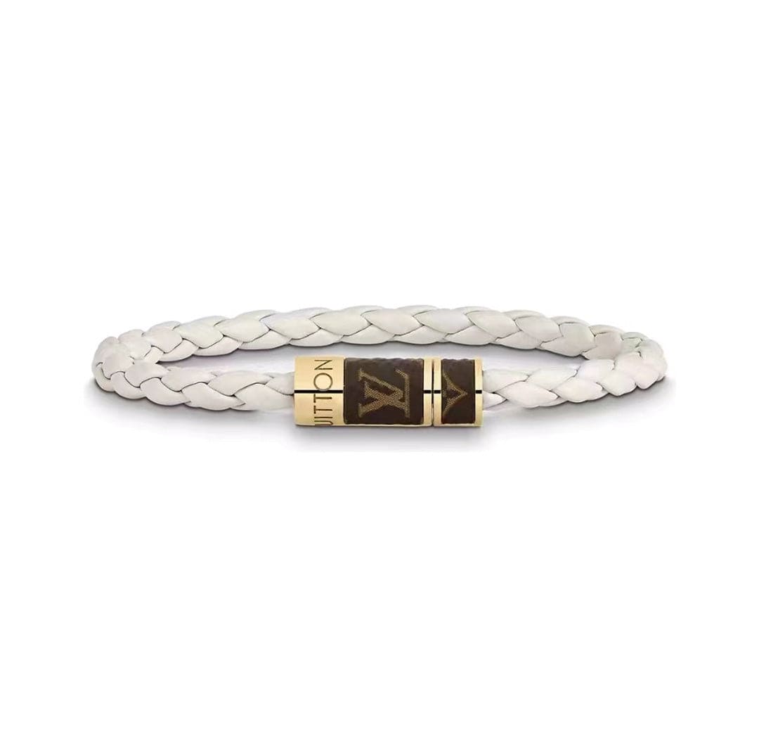 18K Louis Vuitton Braided Bracelet