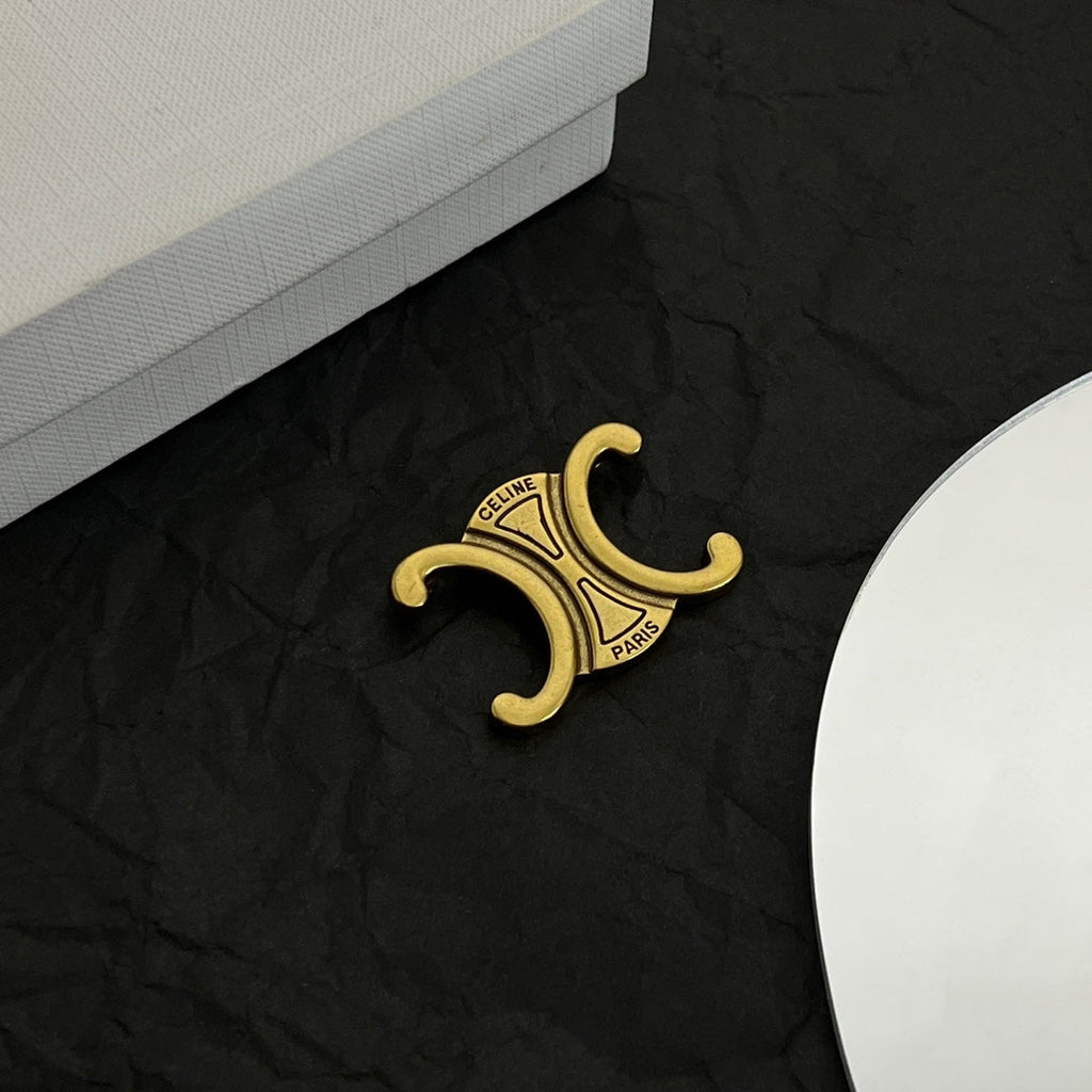 18K Celine Vintage Brooch