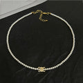 18K Celine Pearl Necklace