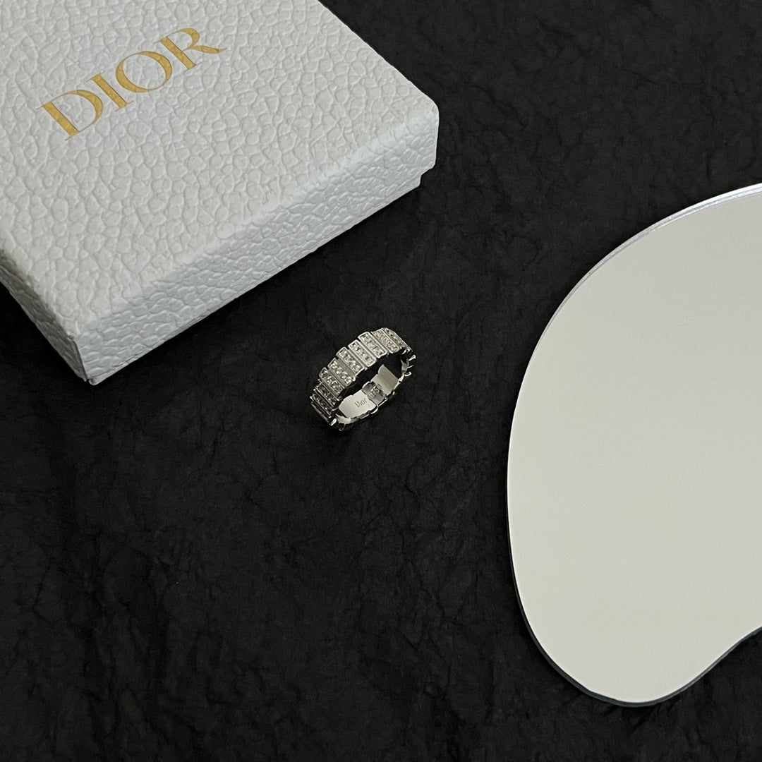 18K Dior Gem Diamonds Ring