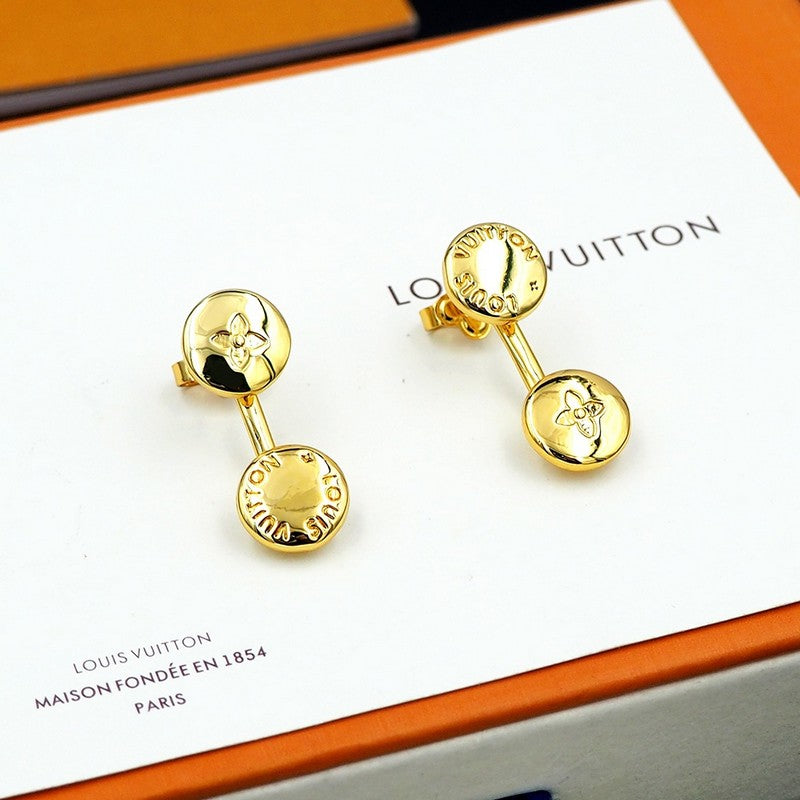 18K Louis Vuitton Studs Earrings